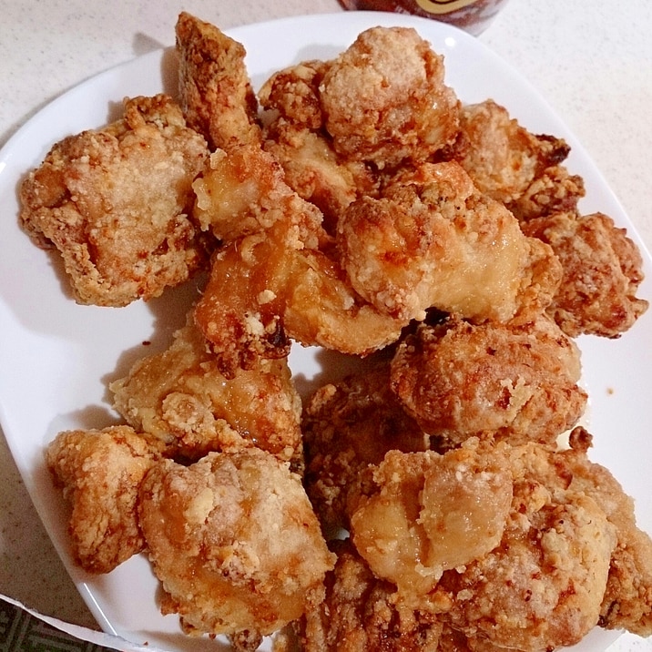 大阪王将唐揚げ粉で揚げないカリカリ唐揚げ レシピ 作り方 By Hideok8 楽天レシピ